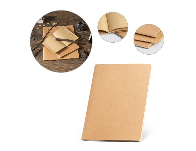 Alcott A4. Caderno A4 Com Capa Em Cartão (250 G/M²)