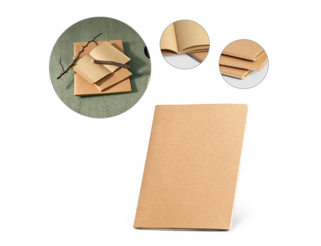 Alcott A4 Ii. Caderno A4 Com Capa Em Cartão (250 G/M²)