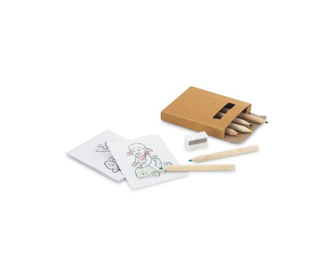 Anim. Kit Para Pintar Em Caixa De Cartão