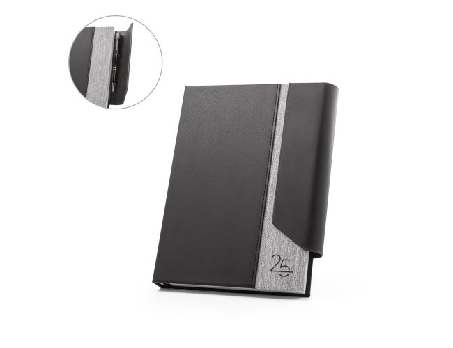 Austen. Agenda A5 Em Pu Reciclado E 300D Rpet