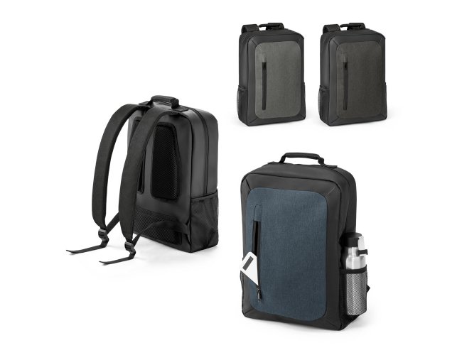 Bangkok. Mochila Para Notebook 15.6 Em 600D De Alta Densidade E 600D Com Revestimento Resistente À Água
