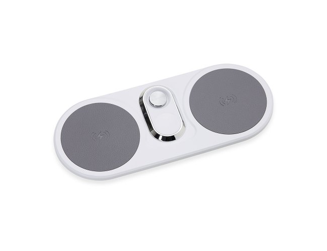 Base Dual Indução Para Celulares E Iwatch