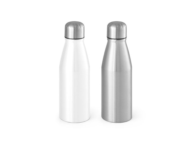 Billy Ii. Squeeze Para Sublimação Em Alumínio Com Tampa Em Aço Inox 500 Ml