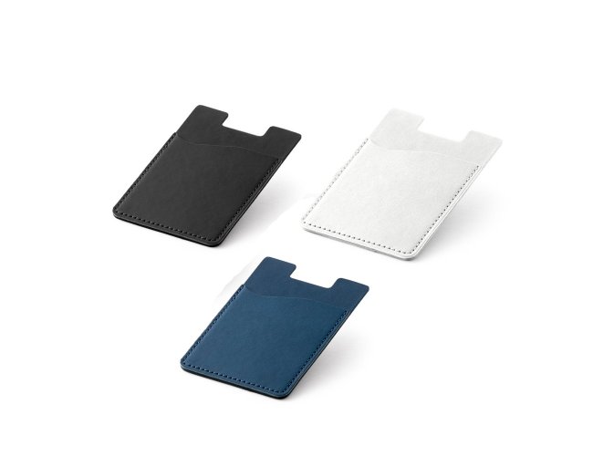 Block. Porta Cartões Para Celular Em Pu Com Bloqueio De Rfid