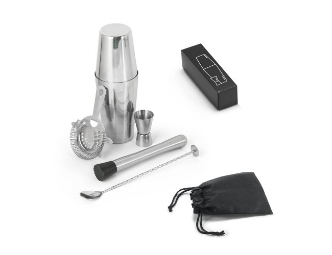 Bramble. Set De Cocktail Com 6 Peças Em Aço Inox