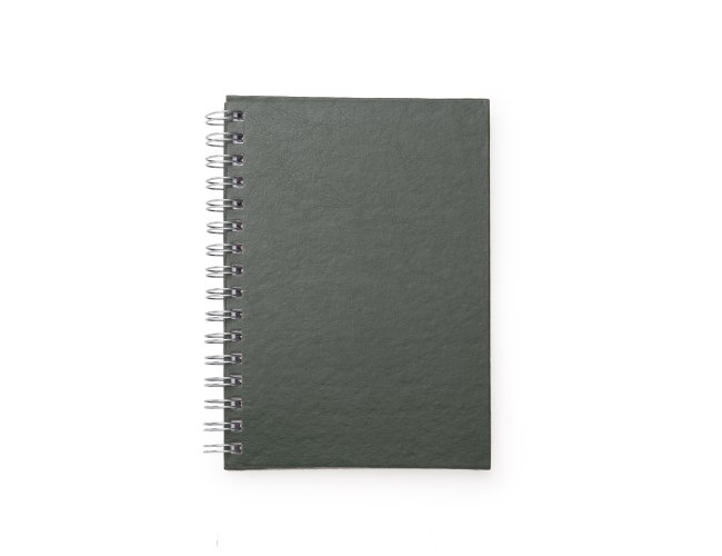 Caderno Pequeno De Couro Sintético