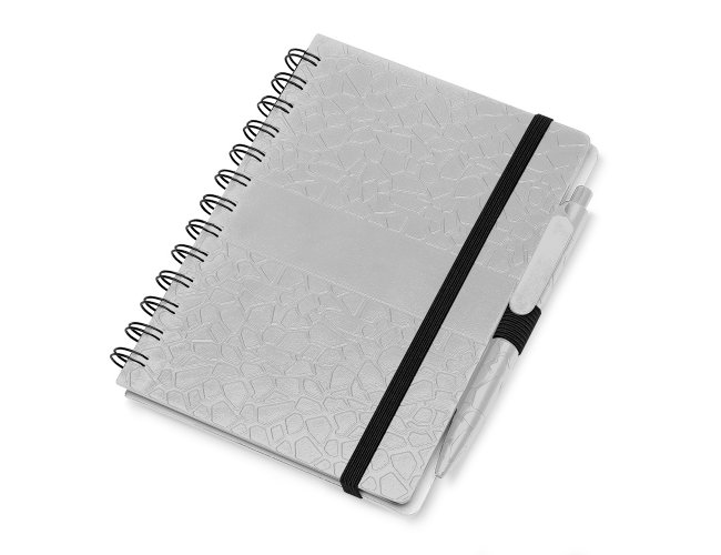 Caderno Plástico Com Pauta