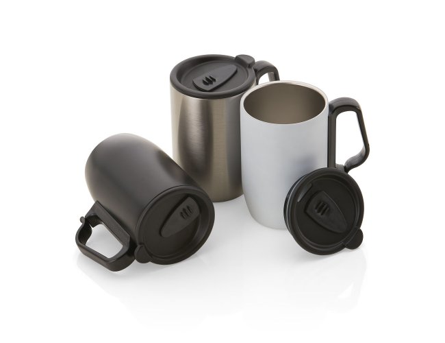 Caneca Em Aço Inox De 350Ml - 2532