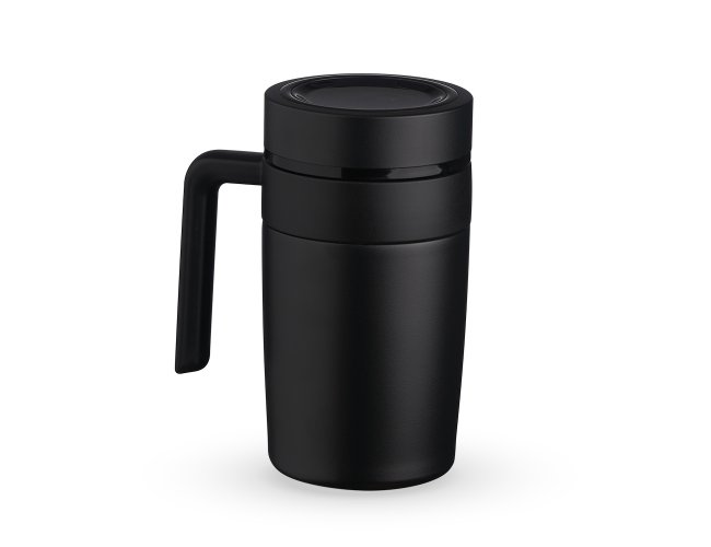 Caneca Térmica Inox 500Ml Com Display Led - 2538