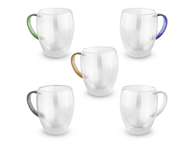 Caneca De Vidro De 350Ml