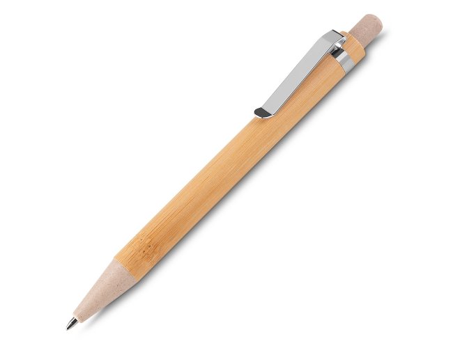 Caneta Ecológica De Bambu Com Estojo