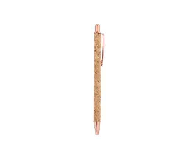 Caneta De Metal E Cortiça