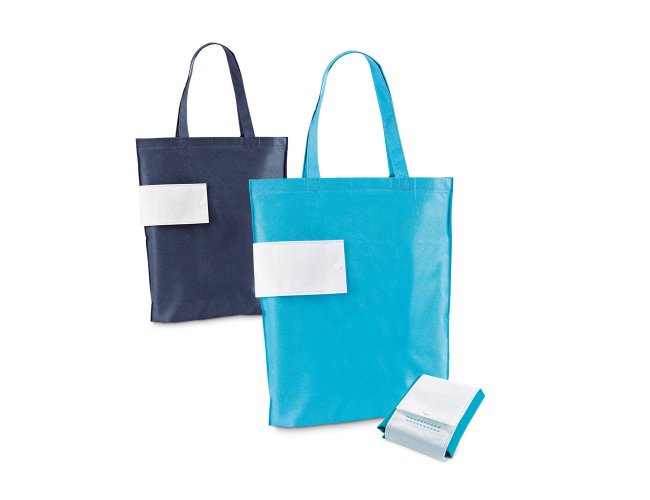 Covent. Sacola Dobrável Em Non-Woven (80 G/M²)