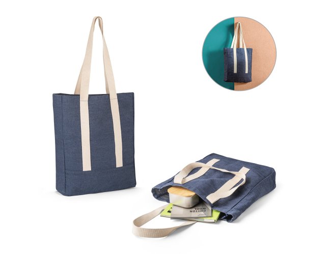 Denim Casual. Sacola Em Denim