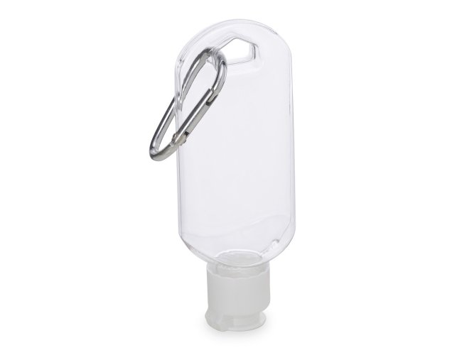 Frasco Plástico 55Ml Com Mosquetão
