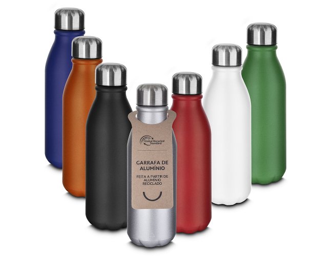 Garrafa Em Alumínio De 550Ml