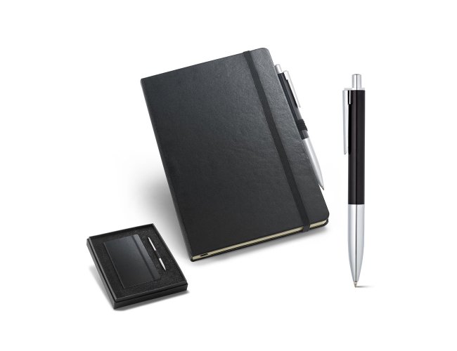 Gullar. Kit De Caderno A5 E Esferográfica Em Cartão E Alumínio