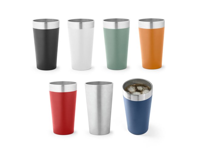 Halpert. Copo Térmico De Viagem Em Aço Inox 540 Ml