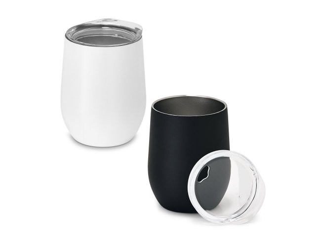 Hygge. Copo Térmico De Viagem Em Aço Inox 400 Ml