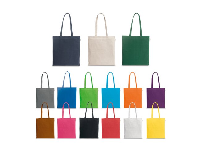 Mexico. Sacola Em Algodão Reciclado E Poliéster Reciclado Sem Tingimento (140 G/M²)