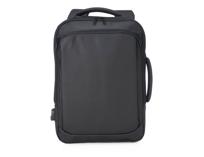 Mochila Couro Sintético Usb 17 Litros