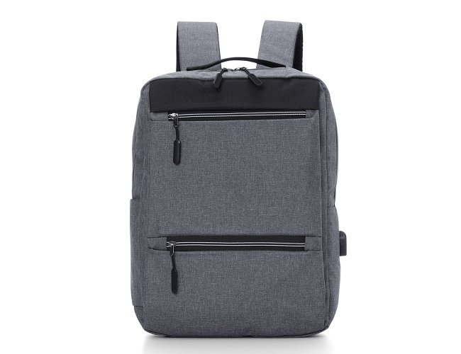 Mochila De Nylon Usb 21L - 4215