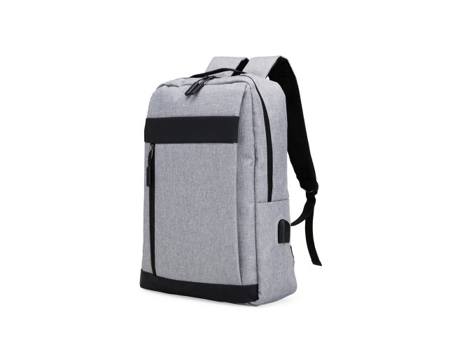 Mochila De Nylon Usb 21L - 4238