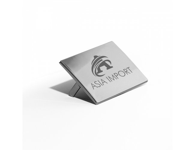 Placa De Inox - 3464