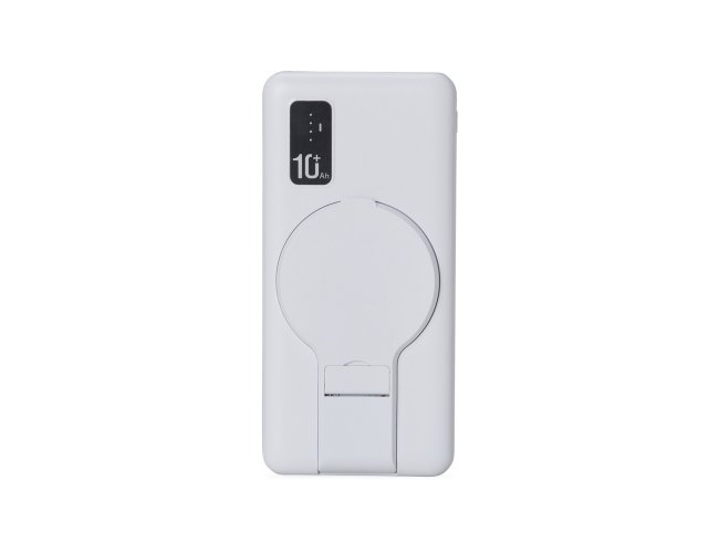 Power Bank 10.000Mah Com Carregamento Via Indução Ou Via Cabo - 2743