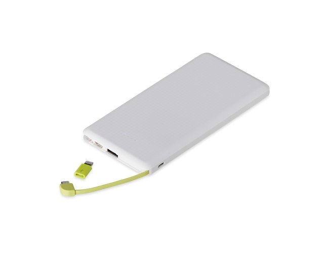 Power Bank 10.000Mah Com Indicador Led