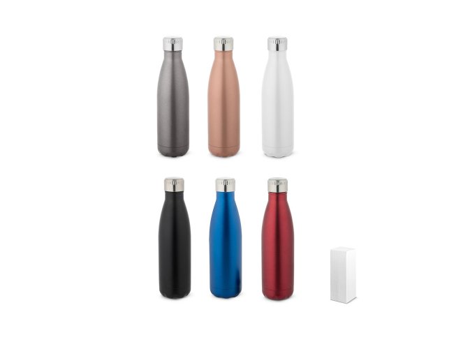 Show Satin. Squeeze Térmico Em Aço Inox 540 Ml
