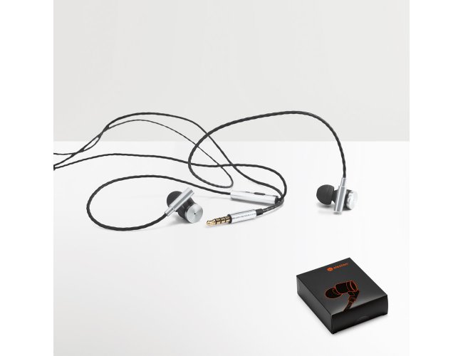 Vibration. Fones De Ouvido Em Metal E Abs