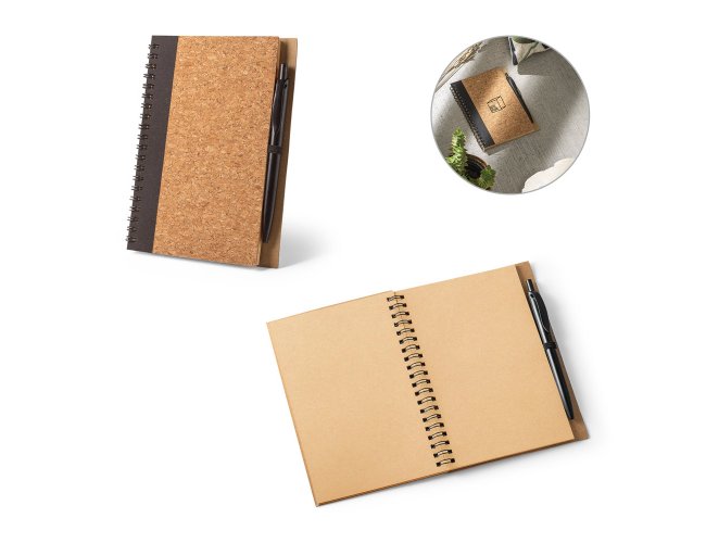 Vicente. Caderno Em Cortiça