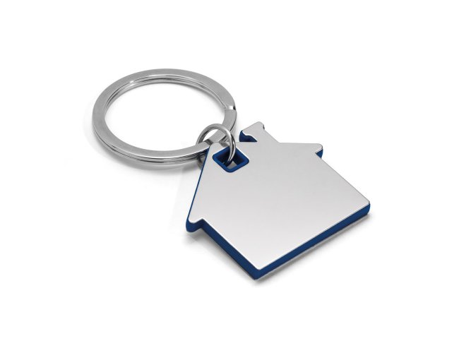 Vivre. Chaveiro Casa Em Metal E Abs