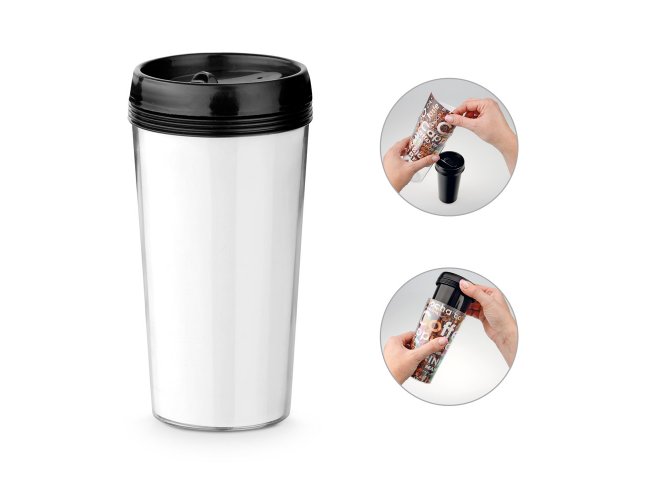 Werner. Copo De Viagem Em Pp E Ps 520 Ml