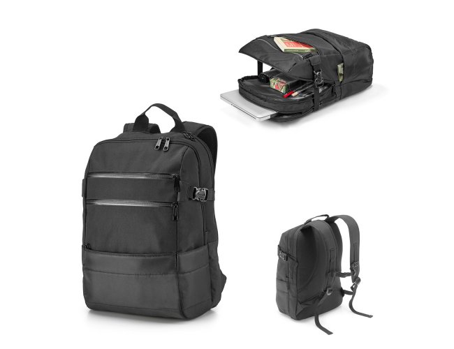 Zippers Bpack. Mochila Para Notebook 15.6 Em 840D Jacquard E 300D